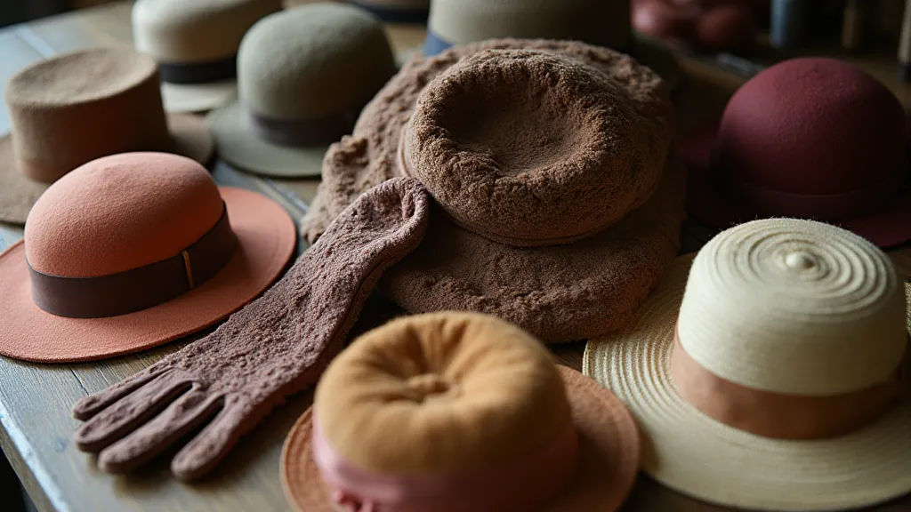 Vintage hats and gloves