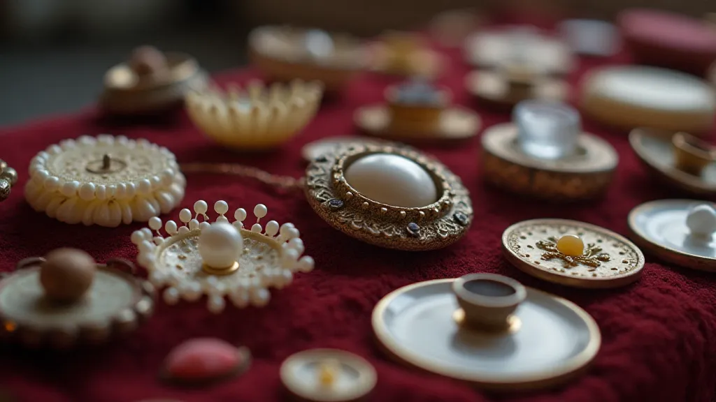 Collection of vintage buttons
